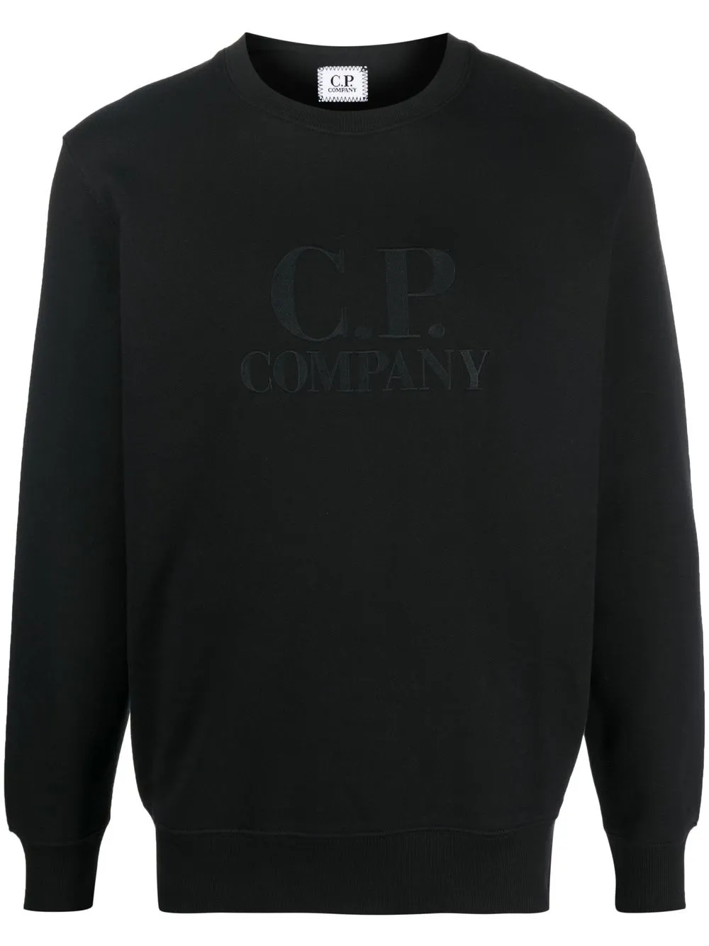 

C.P. Company logo-print jumper - Black