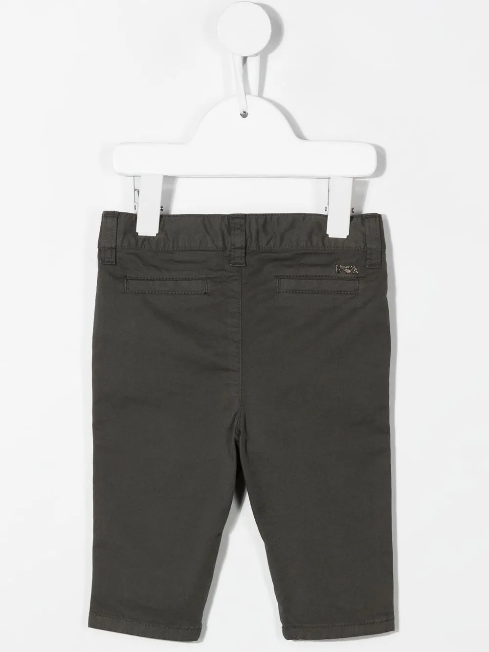 Emporio Armani Kids Katoenen chino - Grijs