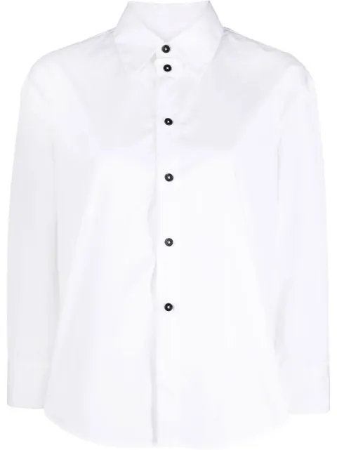 Jil Sander long-sleeved cotton shirt