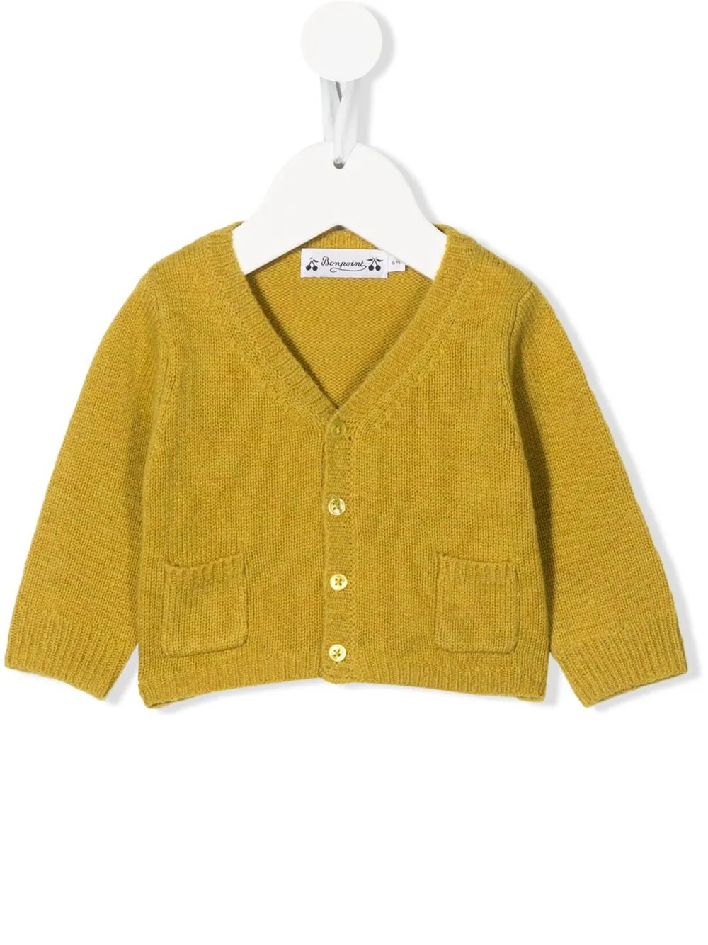 

Bonpoint Tahiel wool cardigan - Yellow