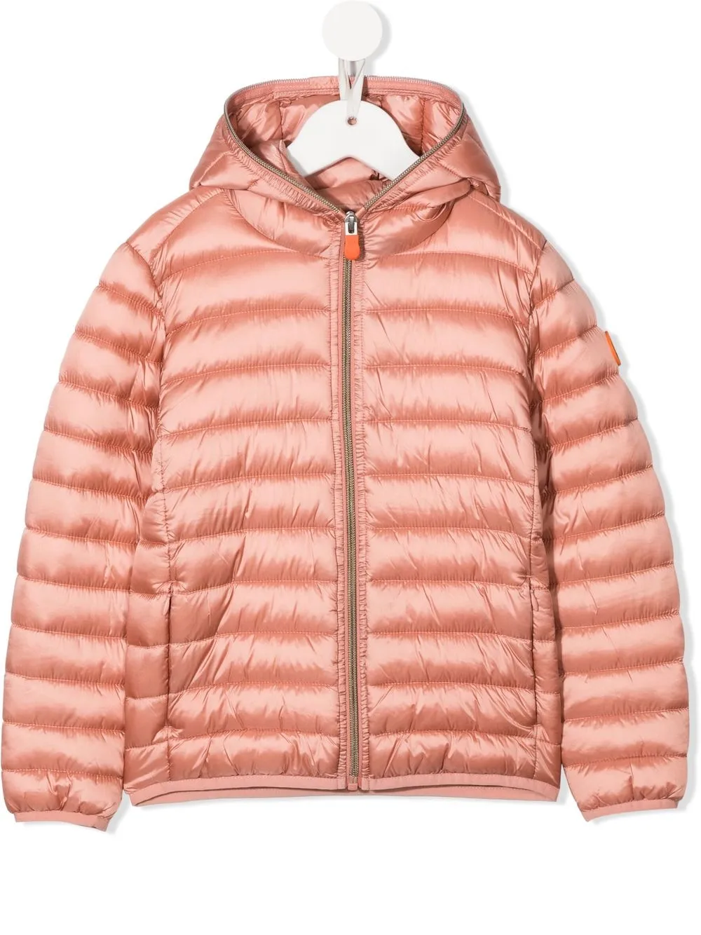 

Save The Duck Kids hooded zipped-up jacket - Pink