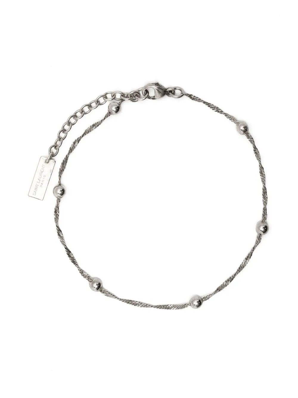 

Saint Laurent pulsera de cadena - Plateado