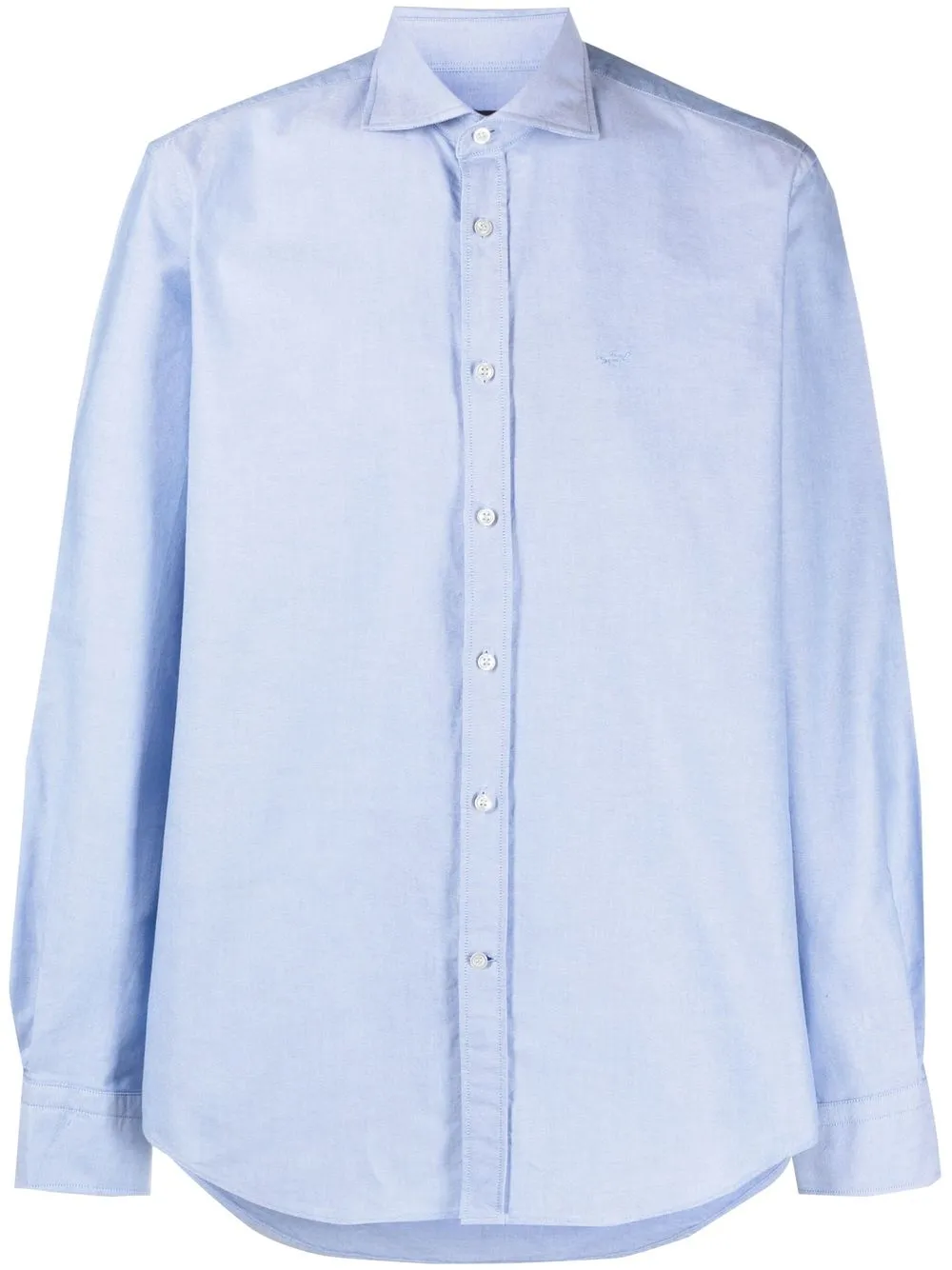 

Paul & Shark logo-embroidered cotton shirt - 003 BLUE