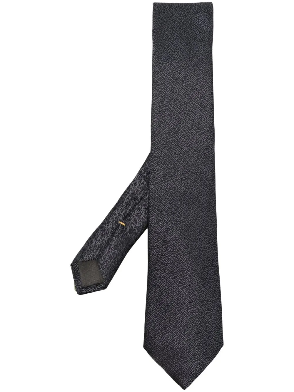 

Canali pebbled-texture silk tie - Blue