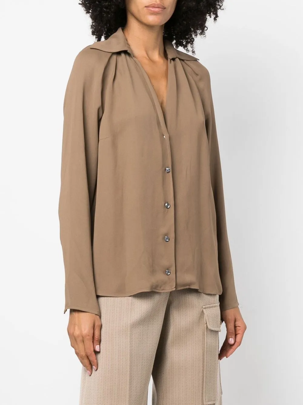 Collo anello blouse