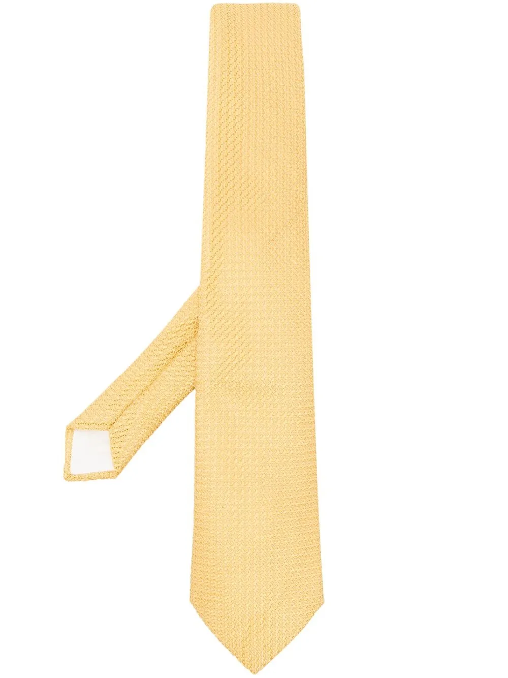 

Lanvin corbata tejida bordada - Amarillo