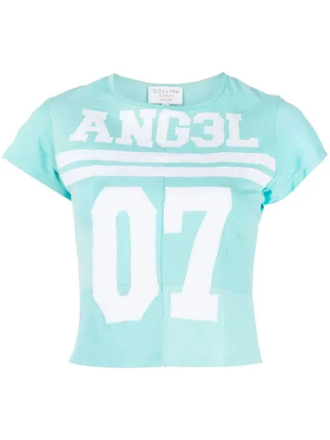 Collina Strada logo-print short-sleeved T-shirt