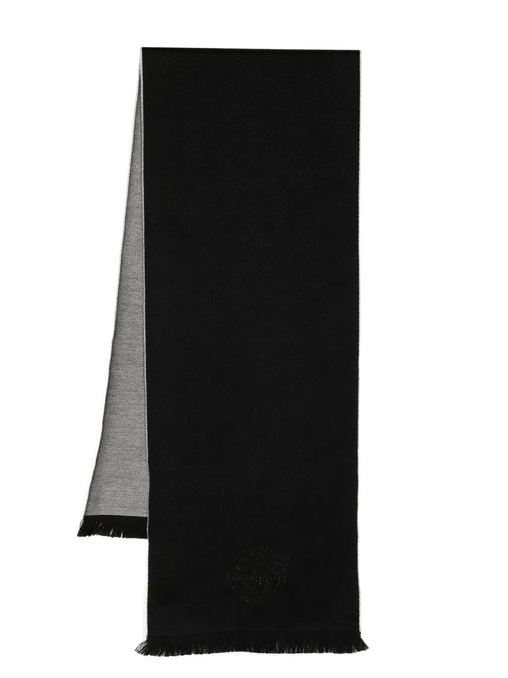 

Versace Medusa Head reversible scarf - Black