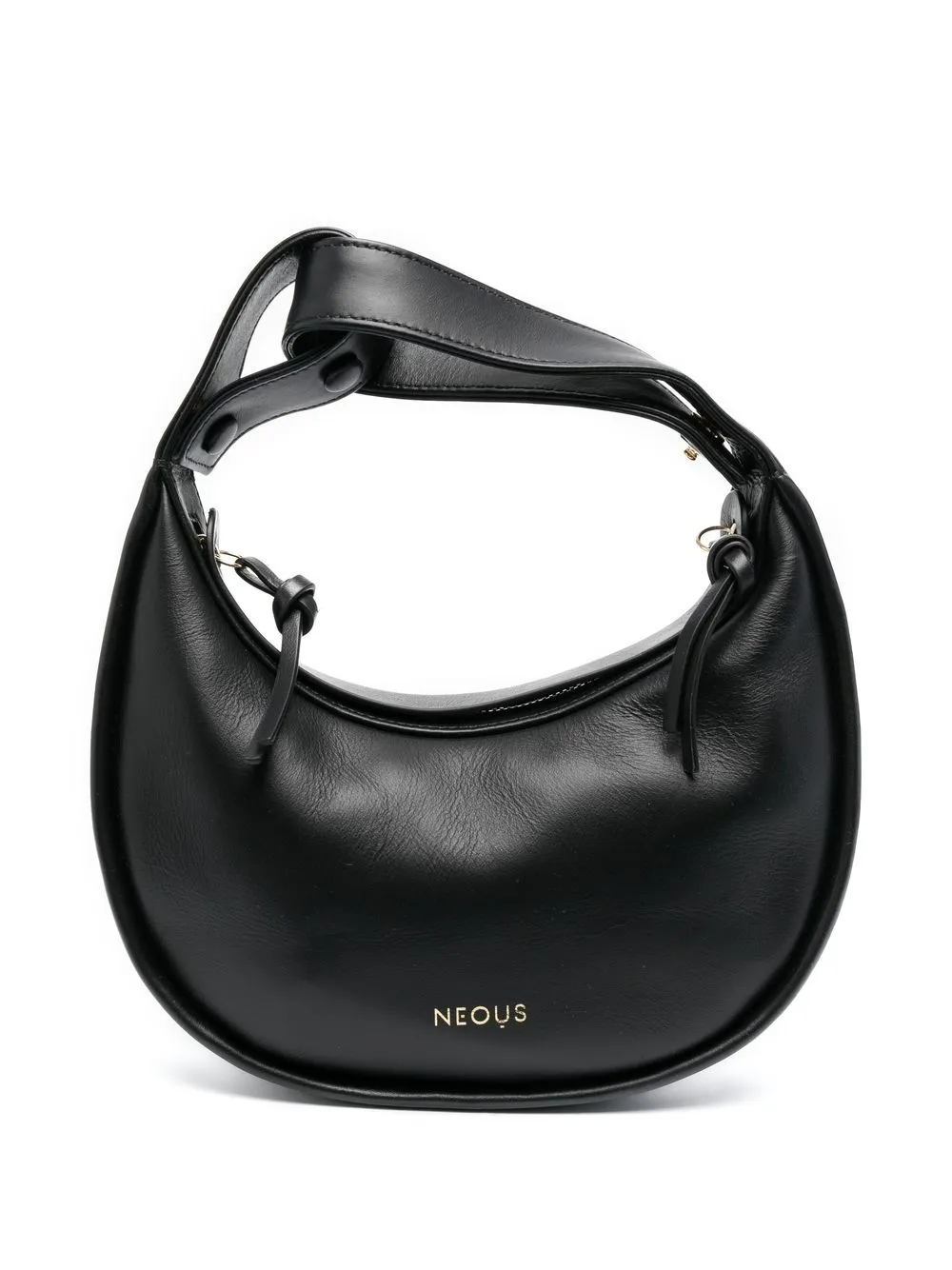 

NEOUS Lacerta leather shoulder bag - Black