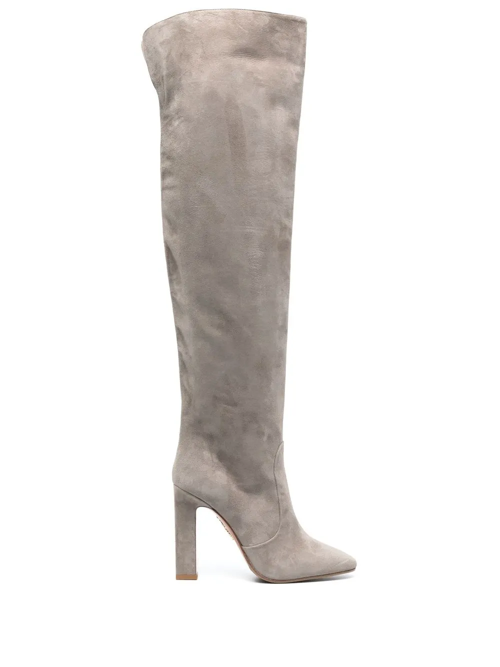 Aquazzura Joplin 105mm Suede Boots - Farfetch