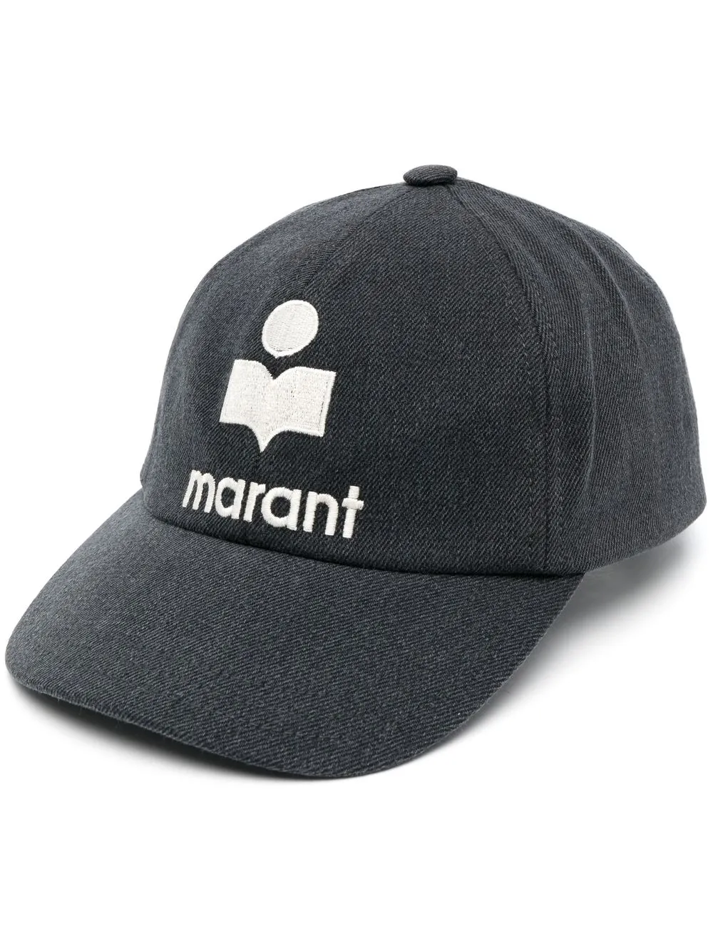 embroidered-logo cotton cap