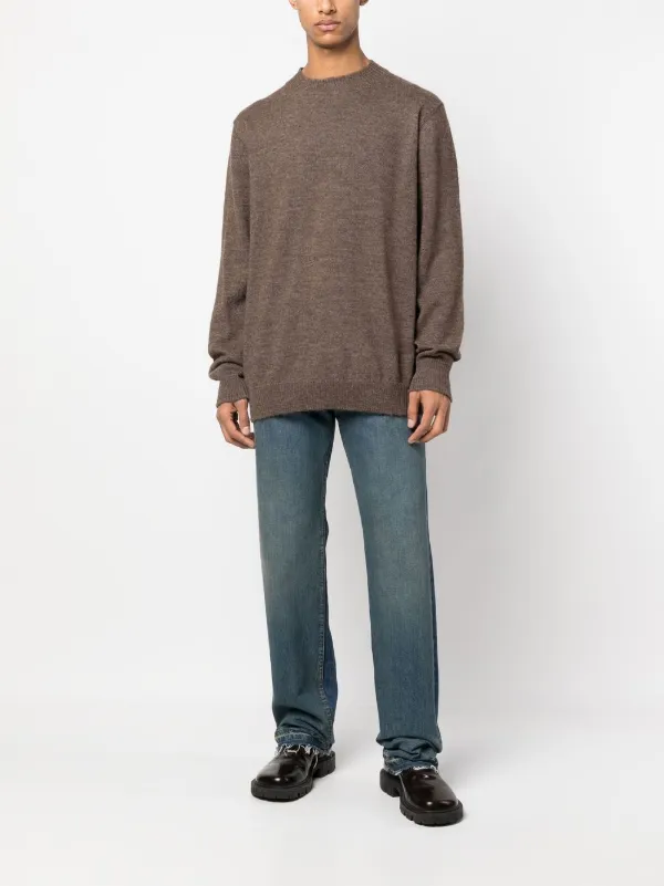 ［関税送料込］Maison Margiela ラウンドネック プルオーバー Maison Margiela ラウンドネック プルオーバー | ブラウン