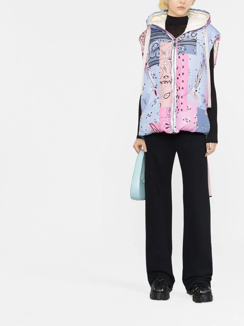 Khrisjoy Drawstring Hooded Gilet Farfetch