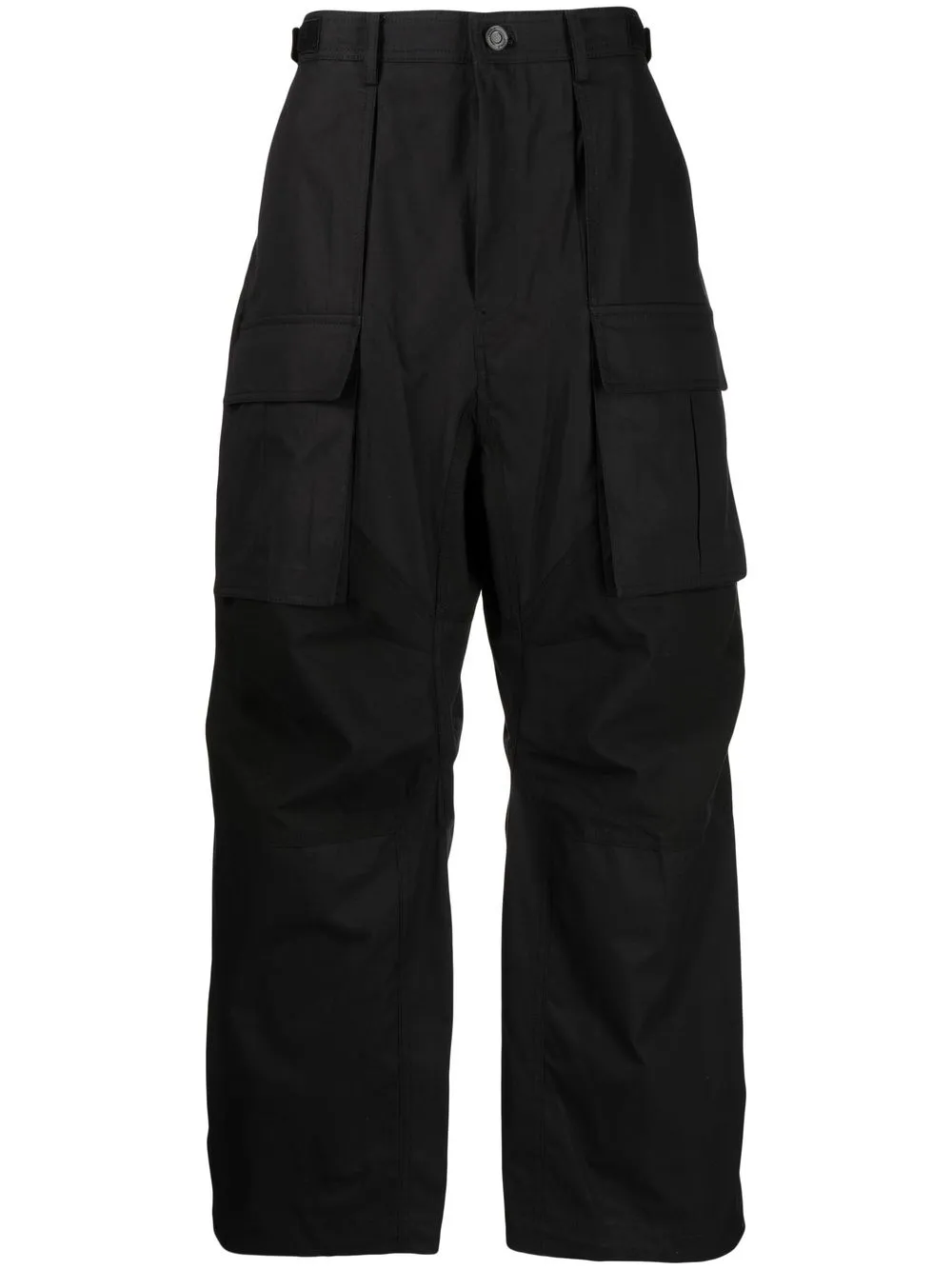 

Juun.J cotton cargo trousers - Black