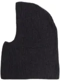 A.P.C. ribbed-knit balaclava - Grey