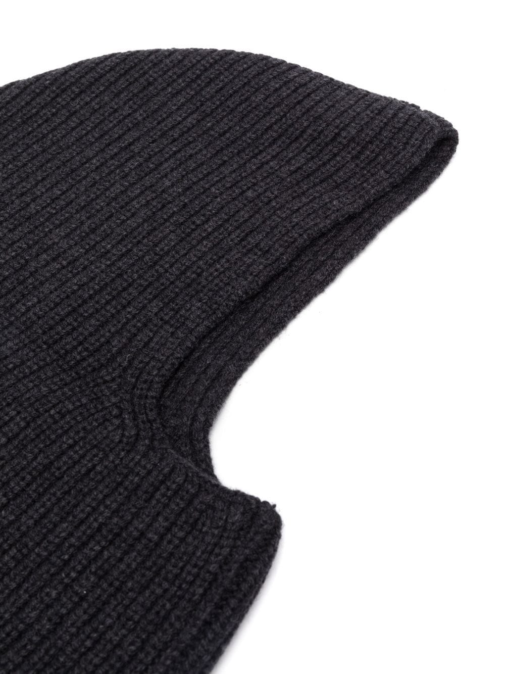 A.P.C. Geribbelde balaclava - Grijs