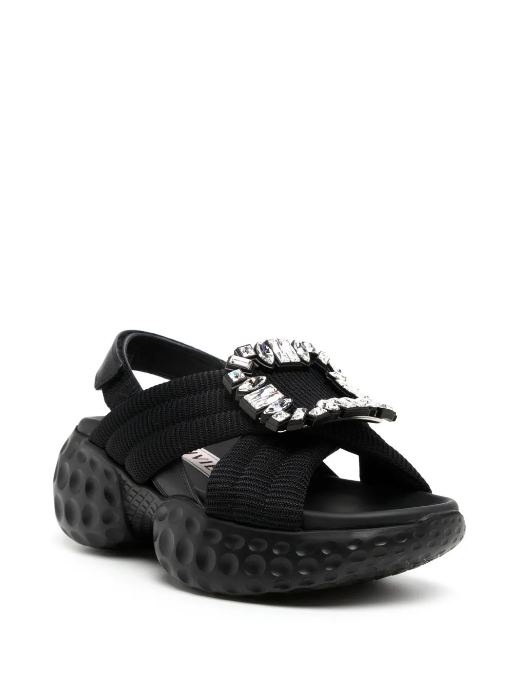 Roger Vivier 60mm crystal-embellished sling-back sandals | Heeled Sandals | Image 2