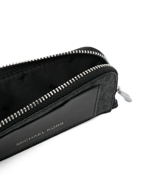 Michael Kors L Zip Wallet (Black)