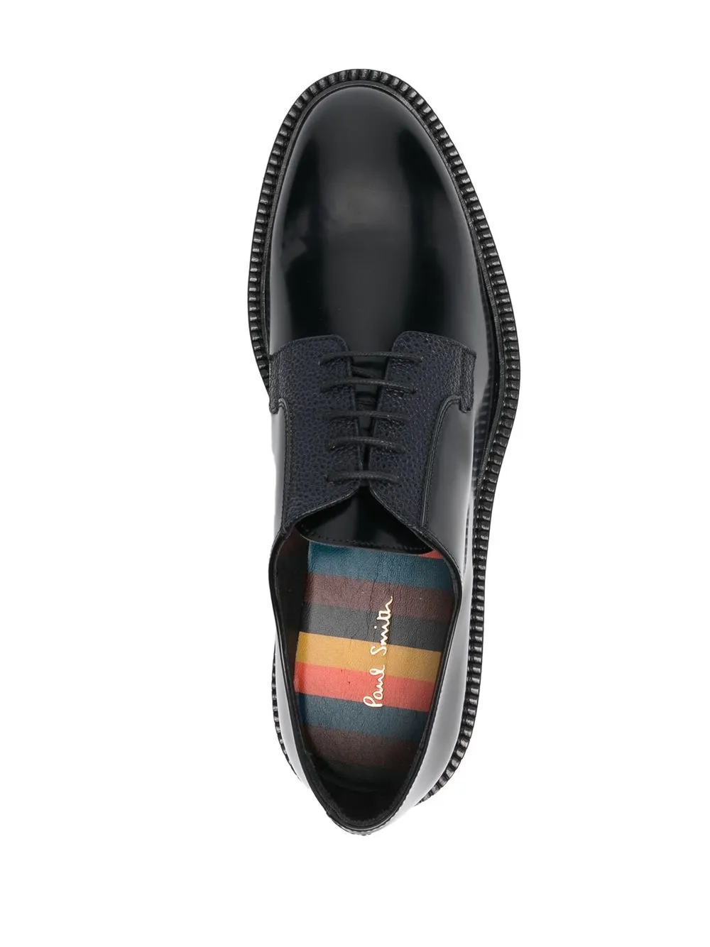 paul smith ras 亮面皮质德比鞋