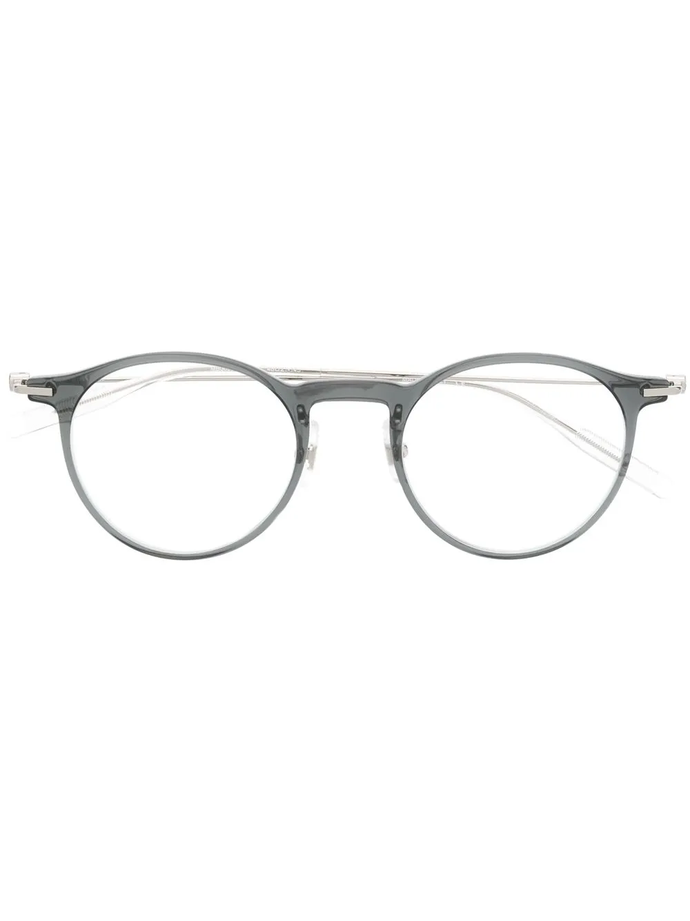 

Montblanc lentes con armazón redonda - Gris