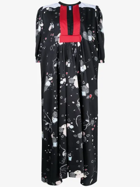 Macgraw Betty printed midi dress