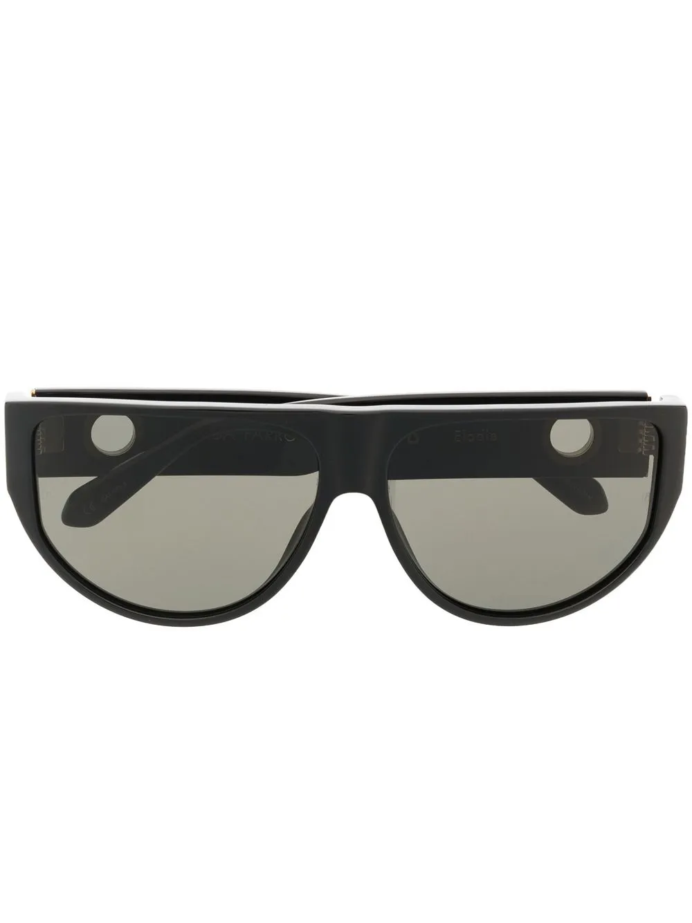 

Linda Farrow lentes de sol Elodie - Negro