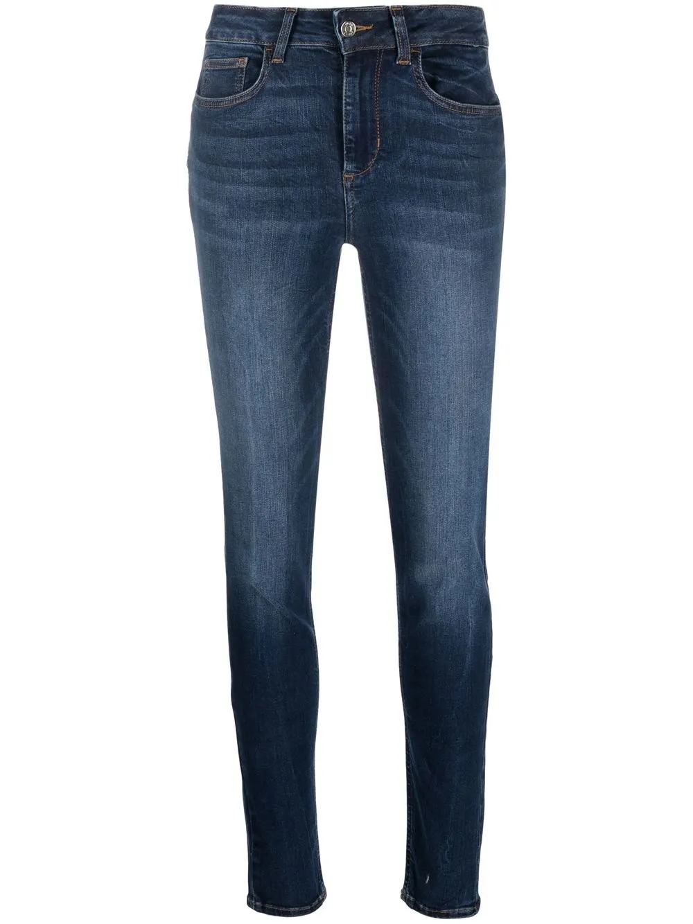 

LIU JO skinny jeans con tiro medio - Azul