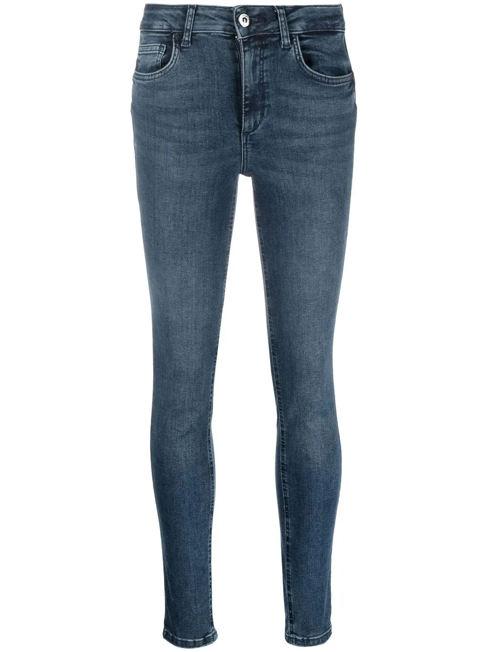 

LIU JO skinny jeans con tiro medio - Azul