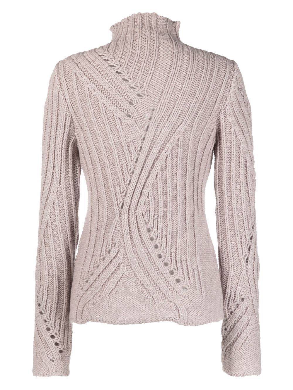 Alysi ribbed-knit high-neck Jumper - Farfetch