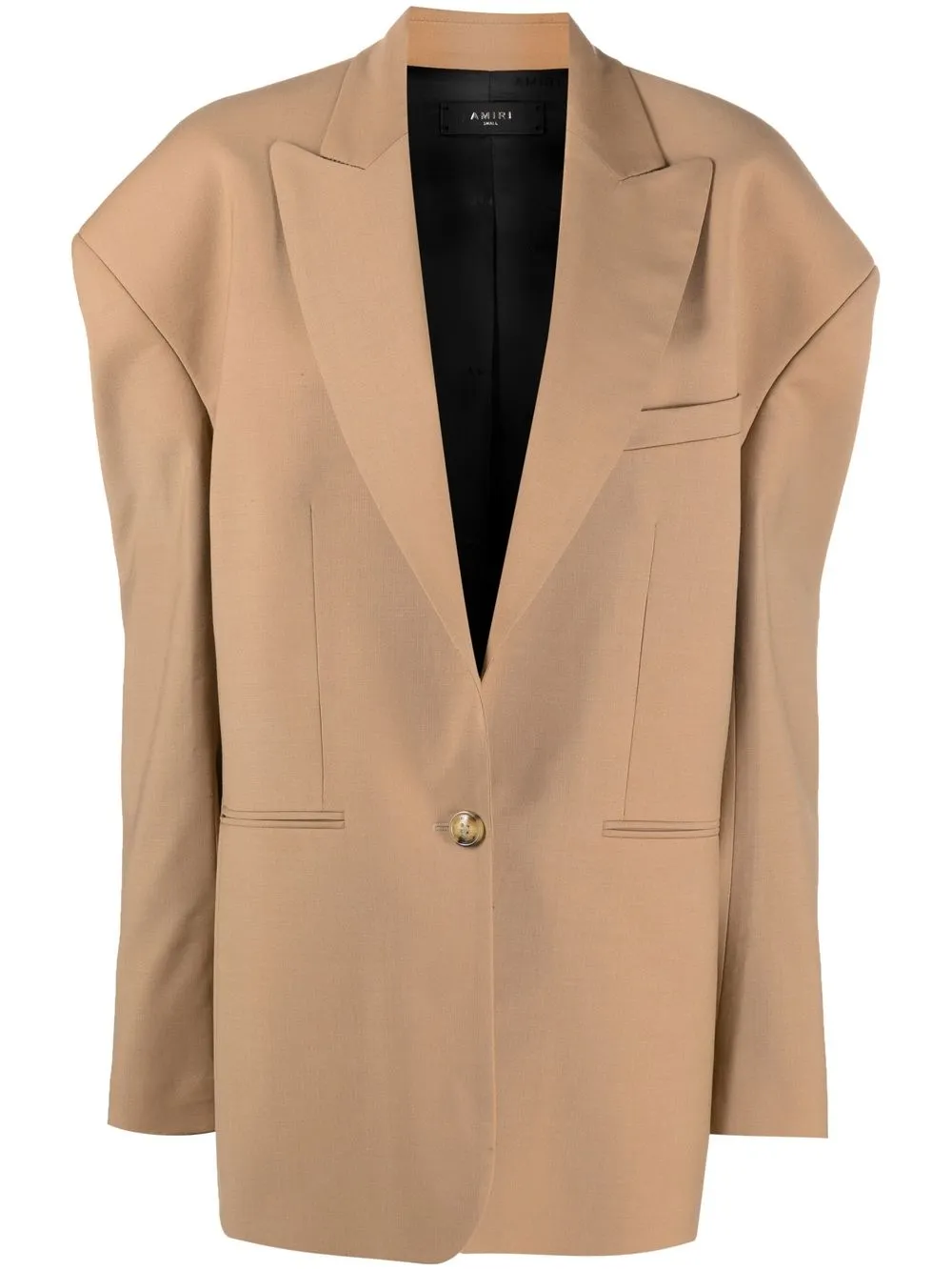 

AMIRI blazer con hombros oversize - Marrón