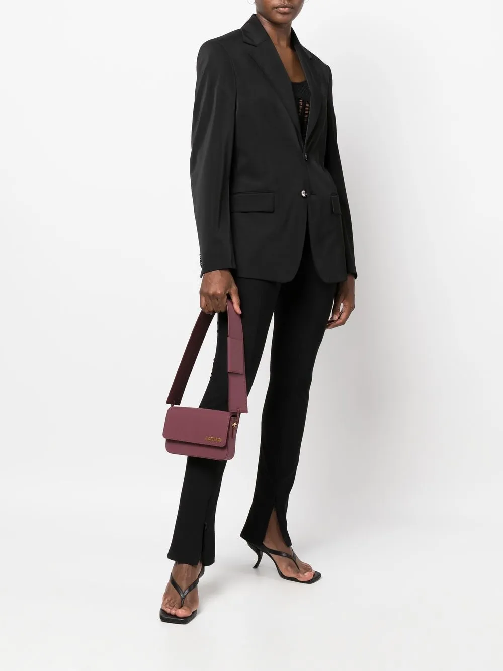 Jacquemus logo-plaque Shoulder Bag - Farfetch