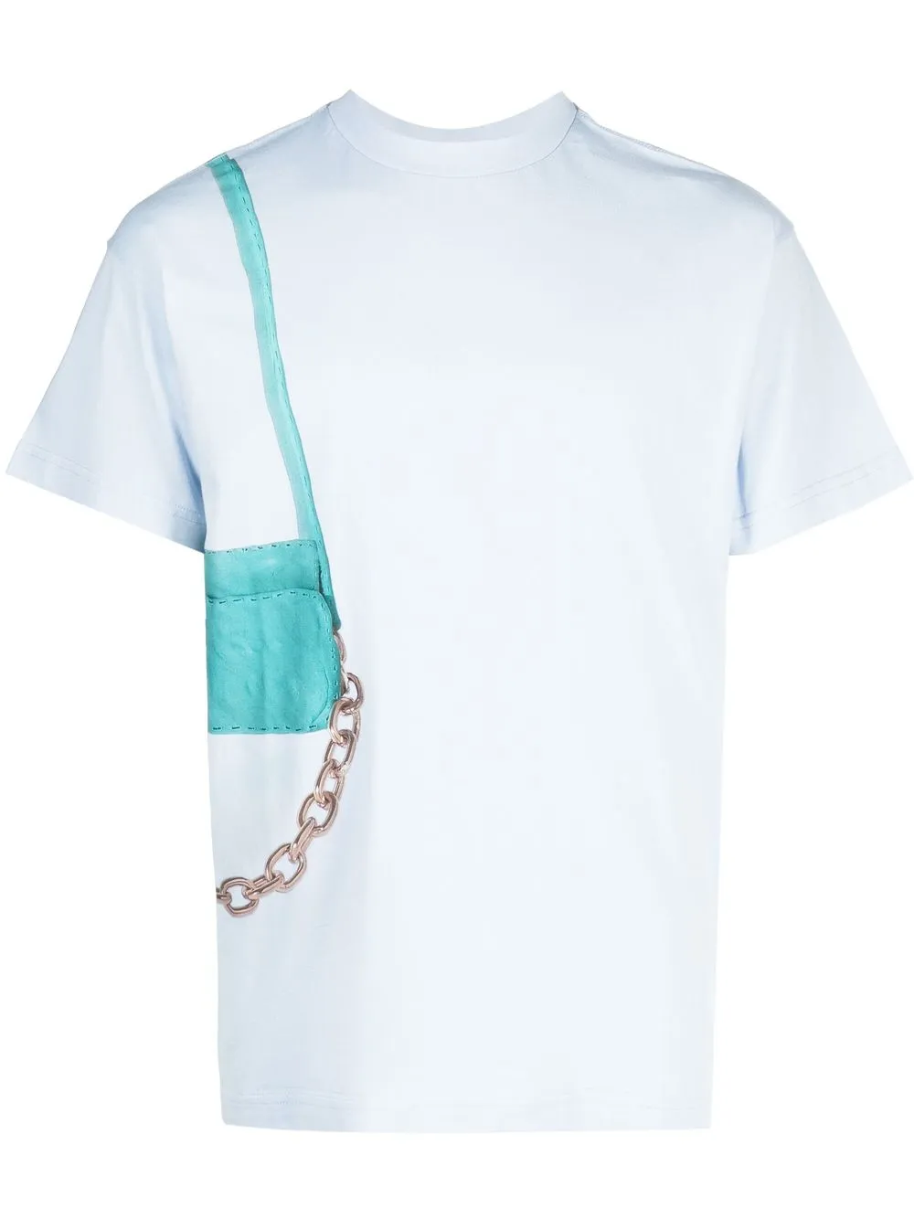 

Jacquemus graphic-print short-sleeved T-shirt - Blue