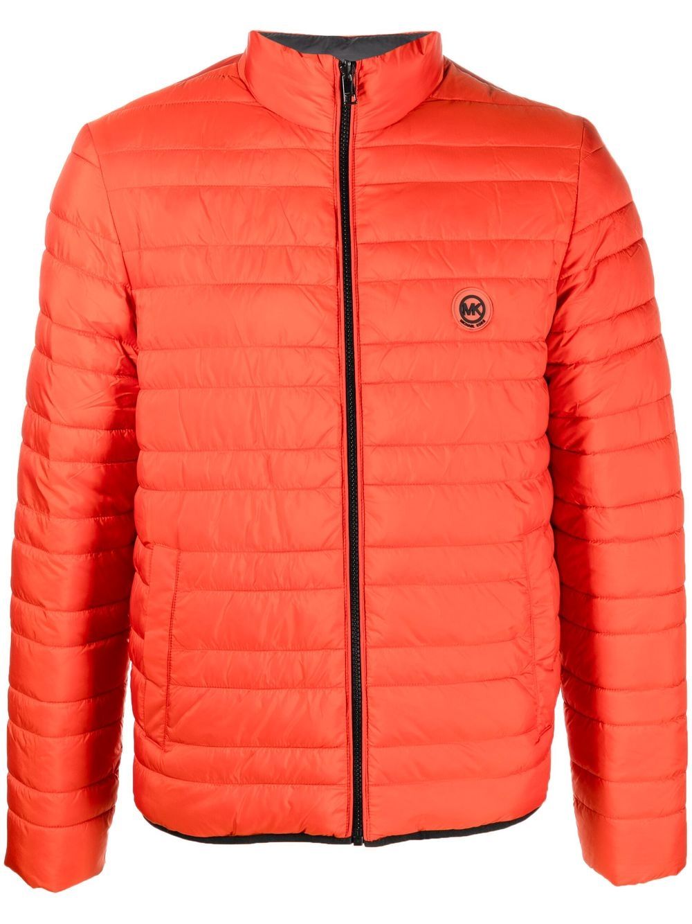 Michael Kors Reversible Quilted Padded Jacket In Orange | ModeSens