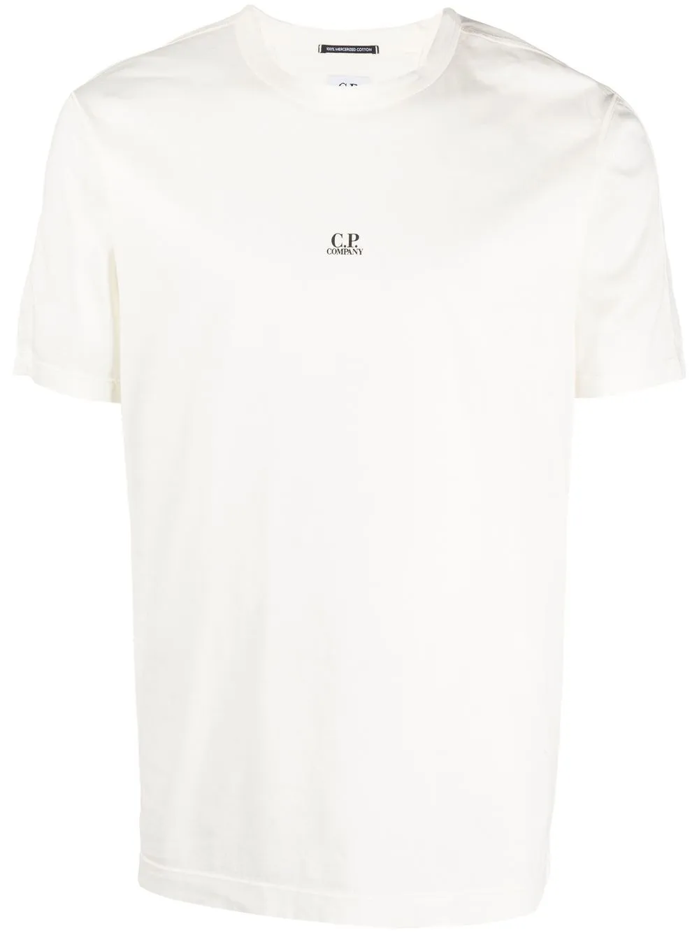 

C.P. Company logo-print short-sleeve T-shirt - Neutrals