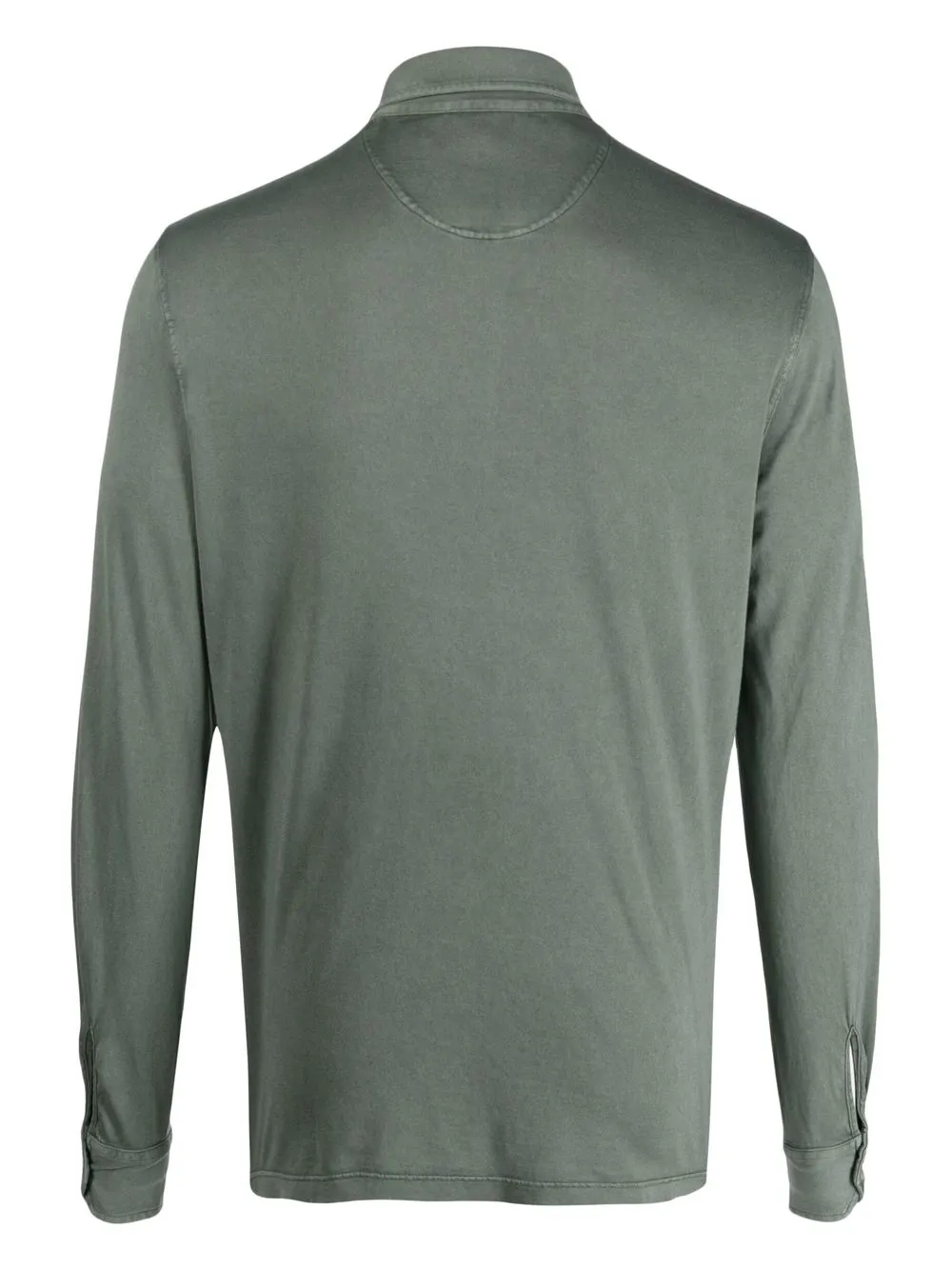 Fedeli Poloshirt met lange mouwen - Groen