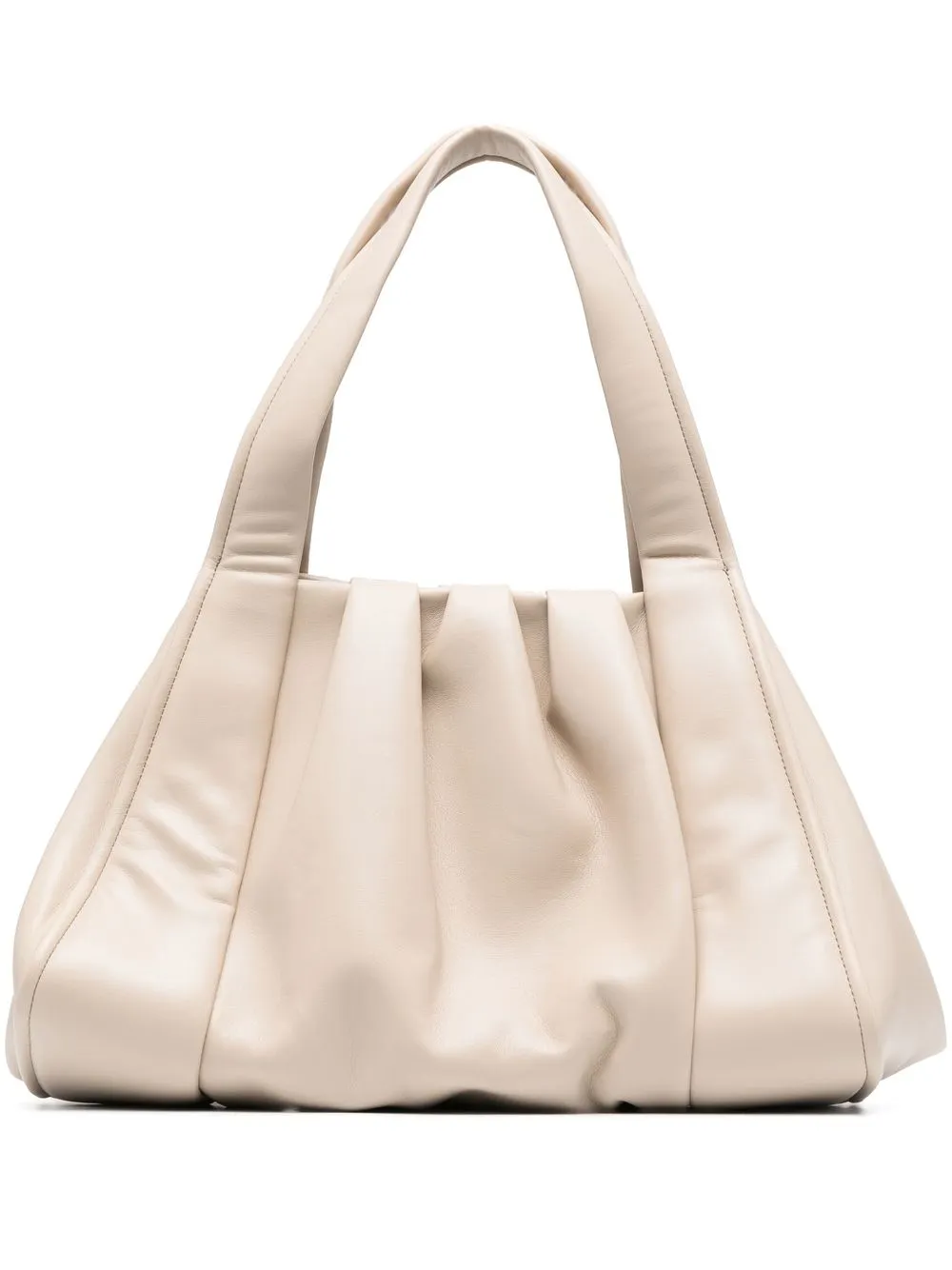 

Themoirè Irida vegan leather shoulder bag - Neutrals