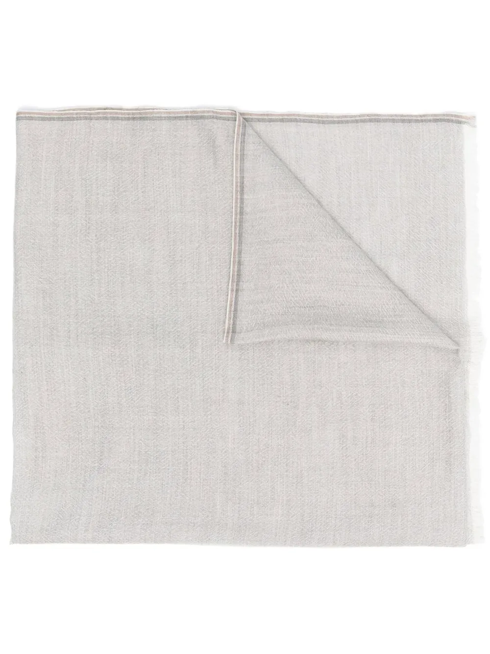 

Eleventy melange-effect cashmere scarf - Grey