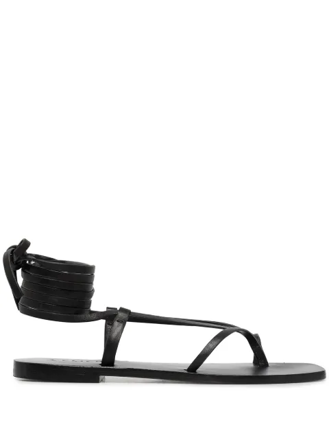 A.EMERY Nolan leather wrap sandals