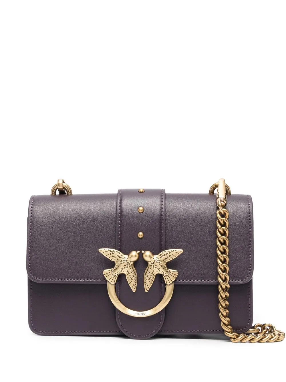 

PINKO bolsa crossbody Love Birds - Morado