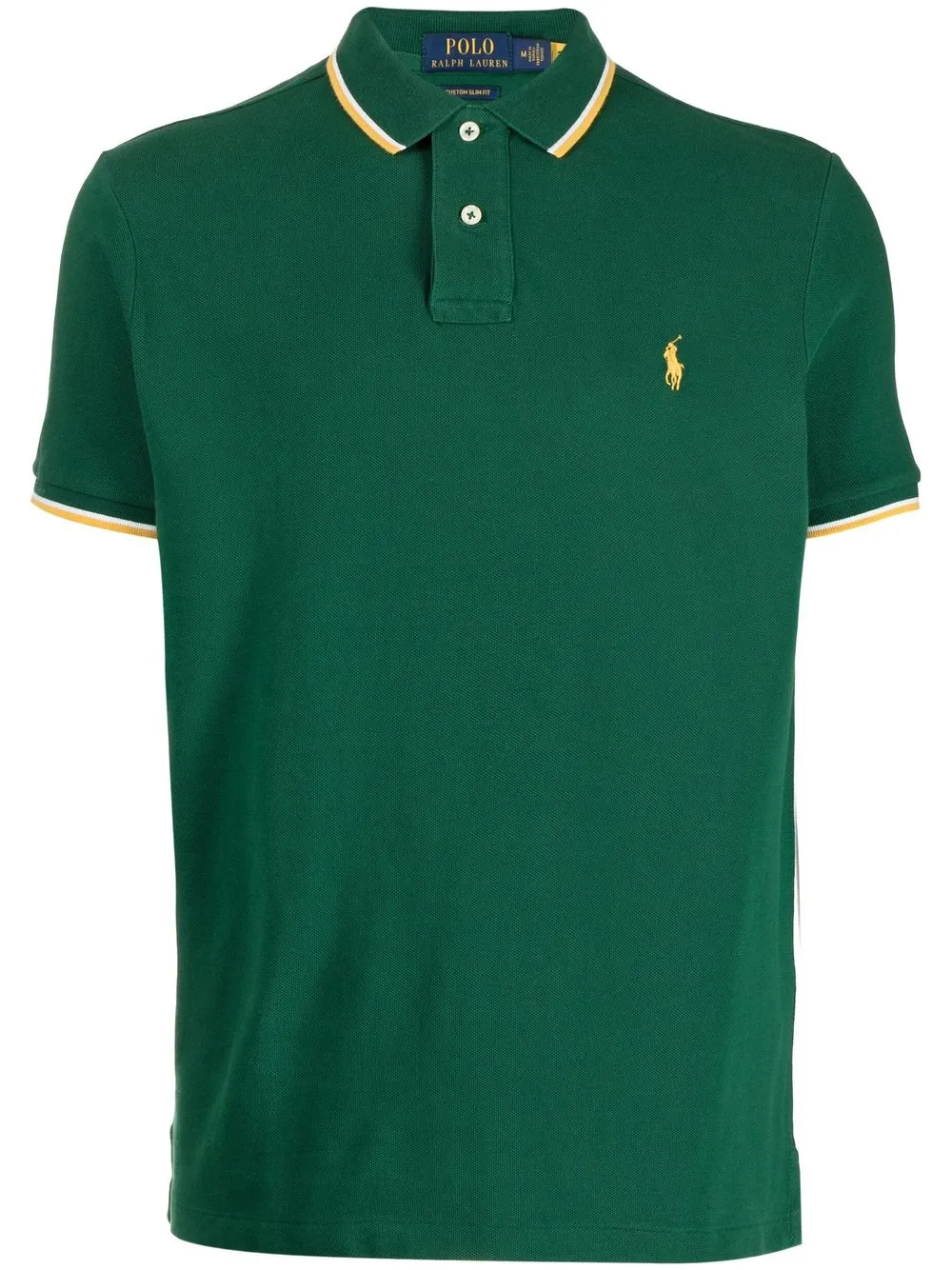 

Polo Ralph Lauren playera con ribete en contraste - Verde