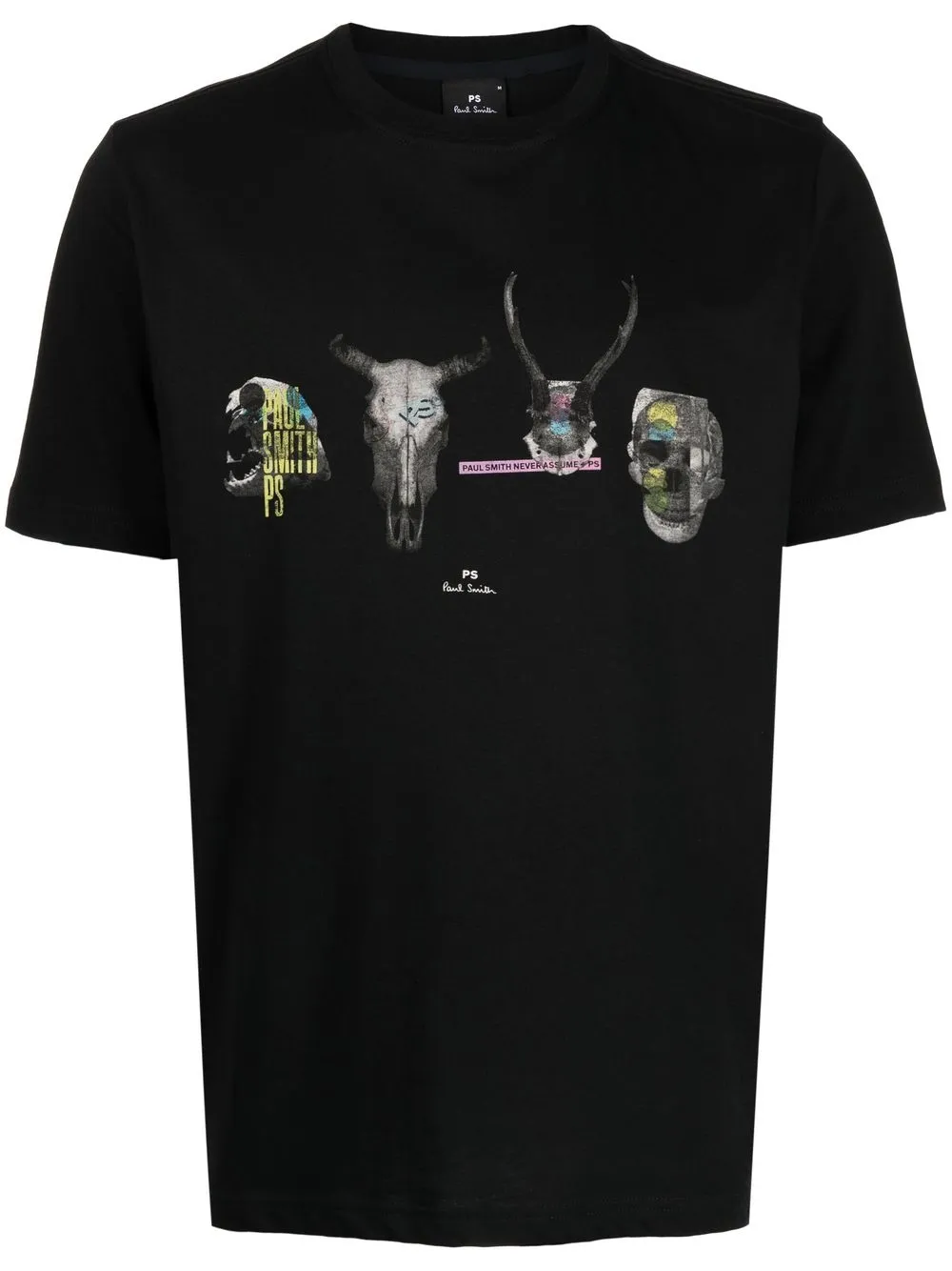 

PS Paul Smith playera con estampado gráfico - Negro