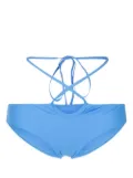 Christopher Esber wrap-around bikini bottoms - Blue
