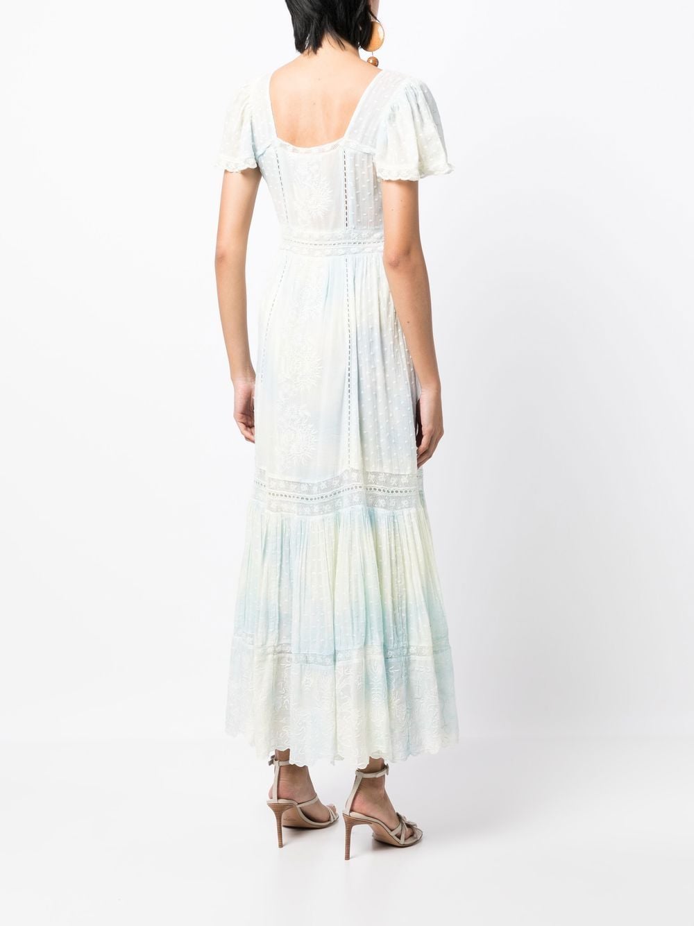 LoveShackFancy Norma Embroidered Maxi Dress - Farfetch