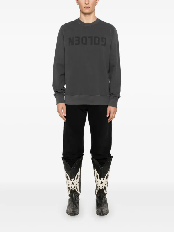 Golden Goose Archibald Sweatshirt | Grey | FARFETCH TW