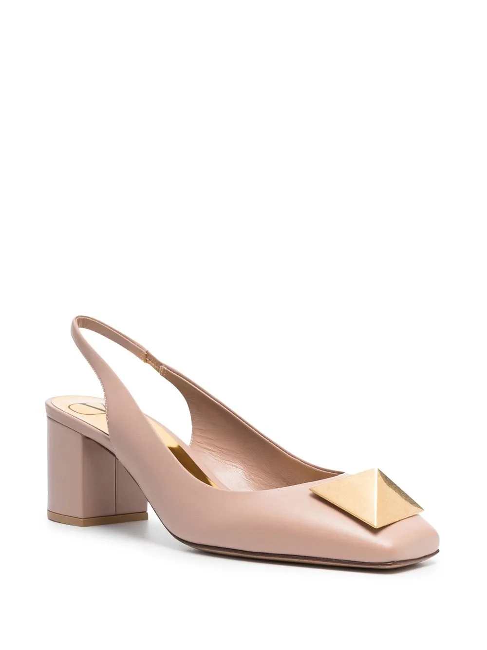 Valentino Garavani One Stud 60mm Slingback Pumps - Farfetch