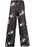 Macgraw drawstring loose-fit trousers - Black