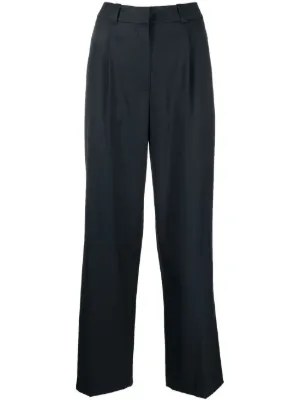 Low Classic straight-leg Wool Trousers | Neutrals | FARFETCH RO