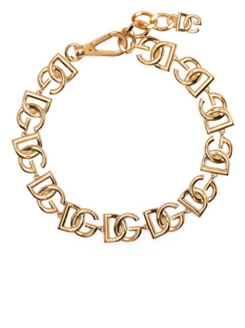 Dolce & Gabbana logo choker necklace Women