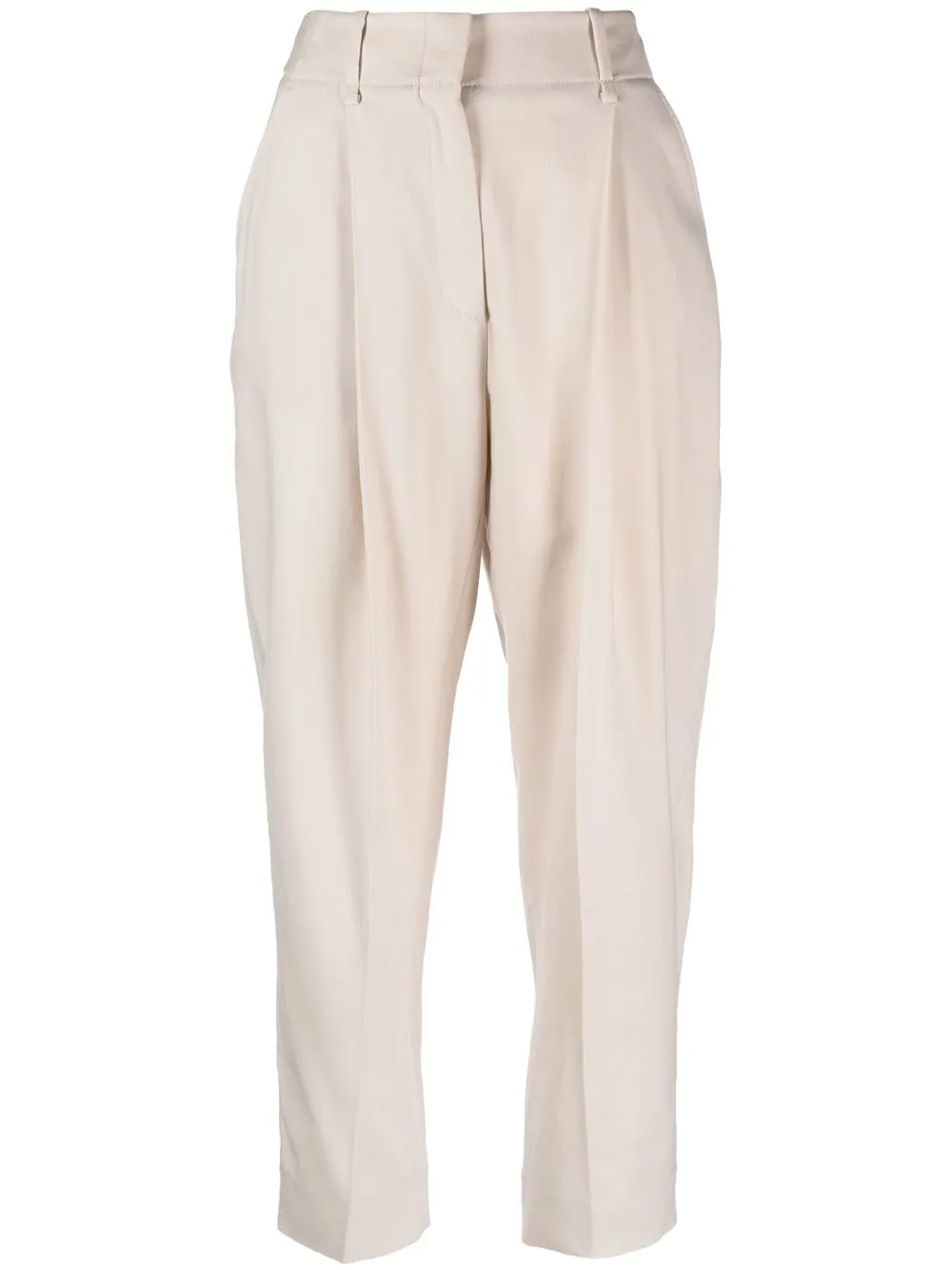 

Eleventy pantalones slim con pliegues - Neutro