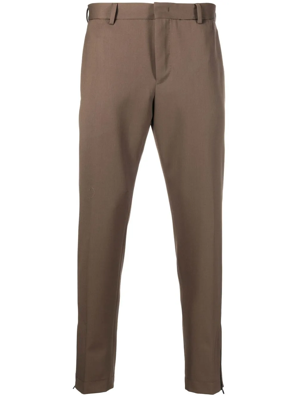 

PT Torino cropped tailored trousers - Brown